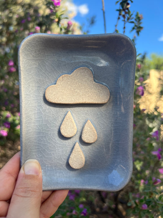 Rain Cloud Soap Dish