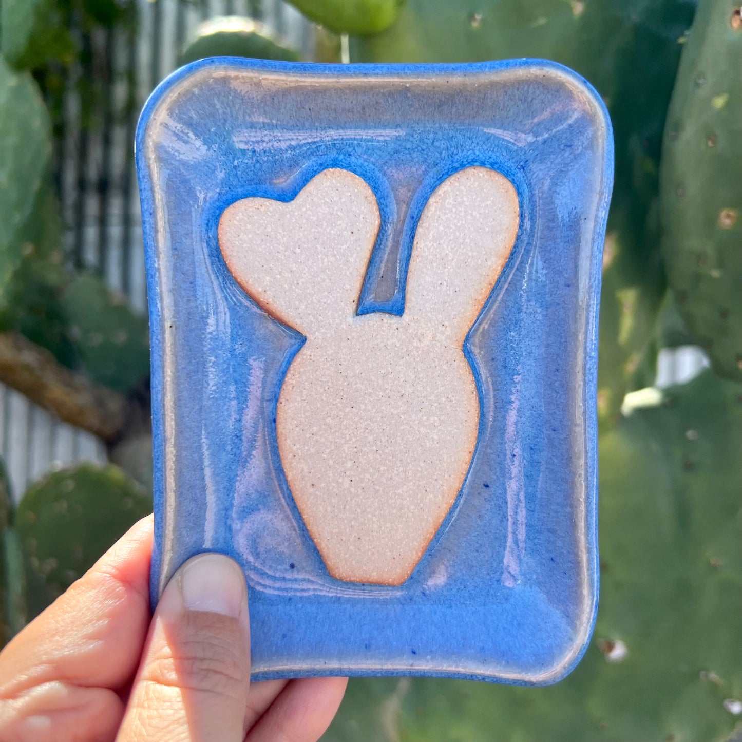 Prickly Pear Heart Soap Dish