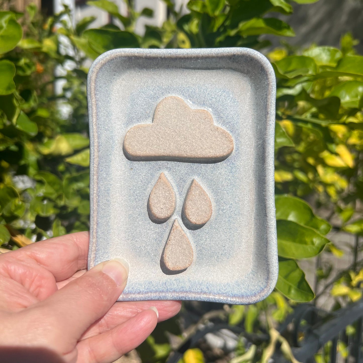 Rain Cloud Soap Dish