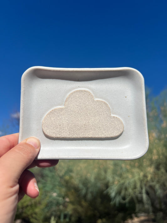White Cloud Soap Dish