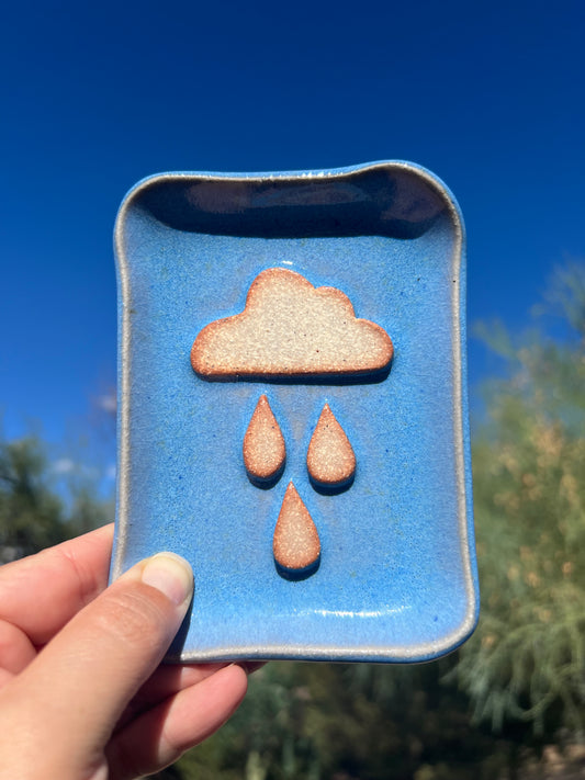 Rain Cloud Soap Dish