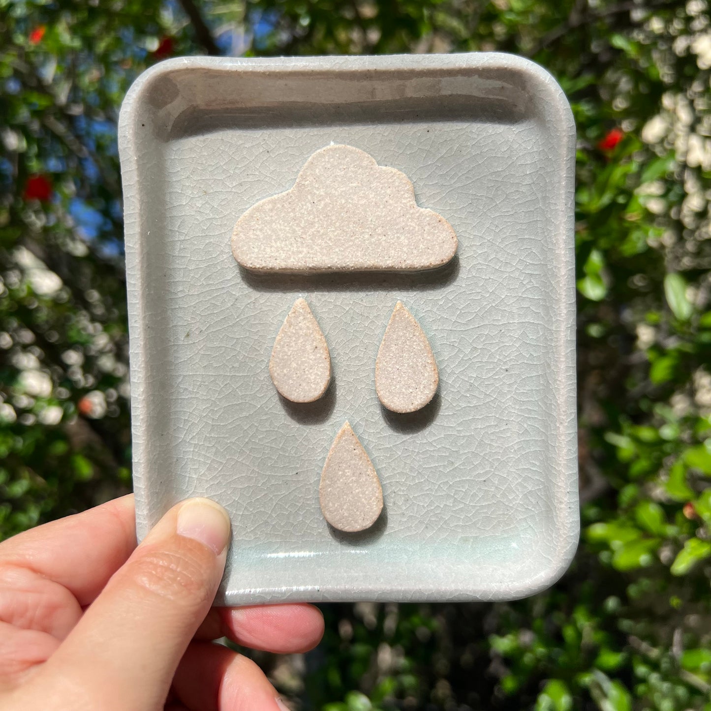 Rain Cloud Soap Dish